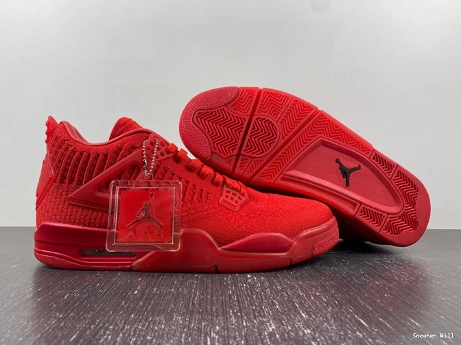 Flyknit Red Retro 4 Jordan 2856 832 WellDesigned AQ3559-  0526